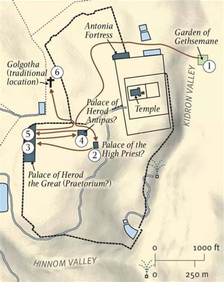 Are calvary and golgotha the same place?