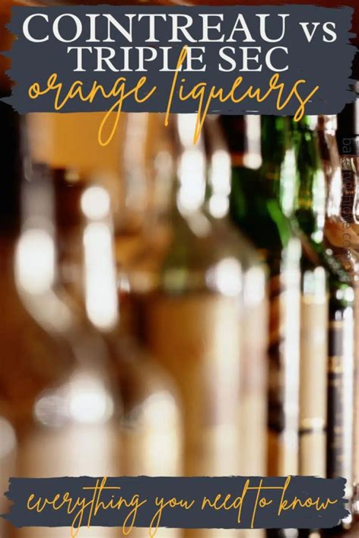 Are cointreau and triple sec the same thing?