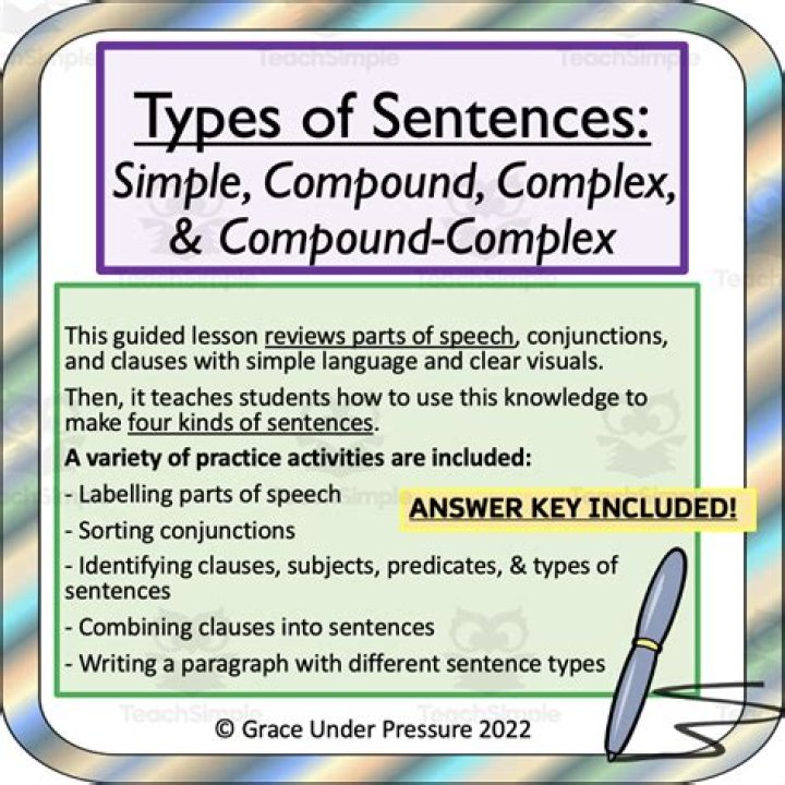 Are compound and complex?