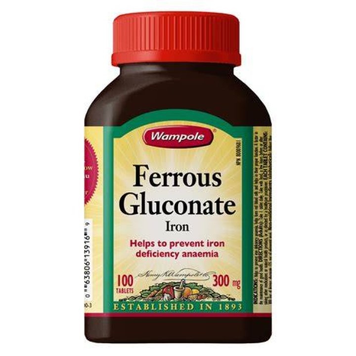 Are ferrous gluconate and ferrous sulfate the same?