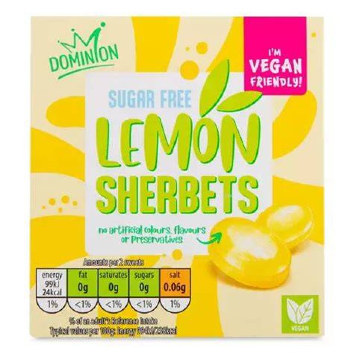 Are lemon sherbets gluten free?