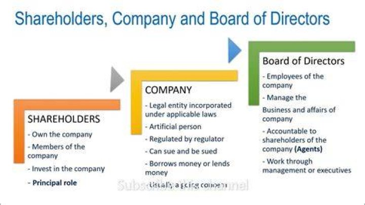 Are officers of a corporation hired by the shareholders?