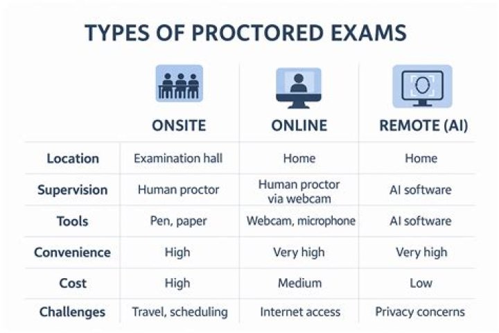 Are proctored exams open book?