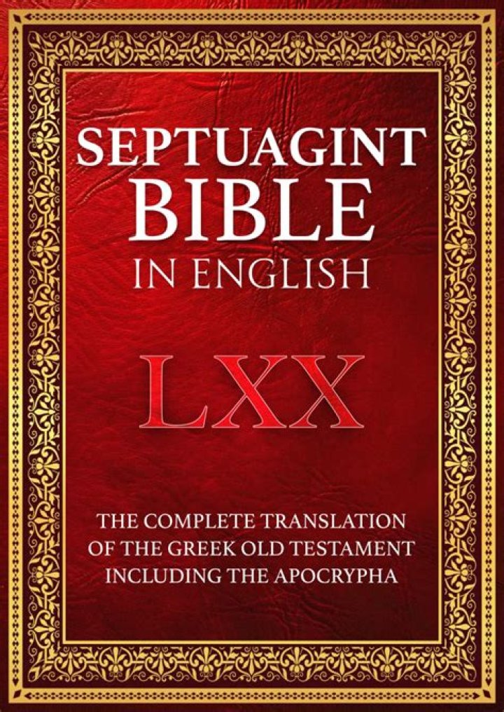 Are the deuterocanonical books in the septuagint?