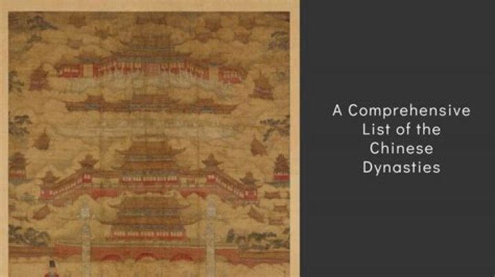 Are there still dynasties in china?