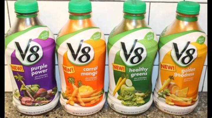 Are v8 drinks healthy?
