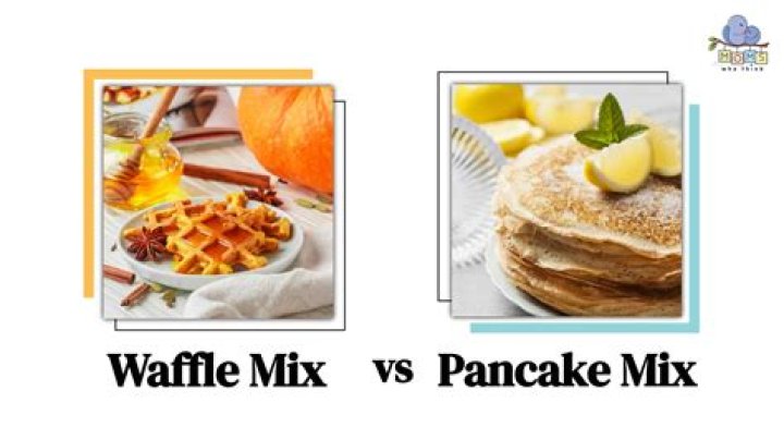 Are waffle and pancake mix the same?