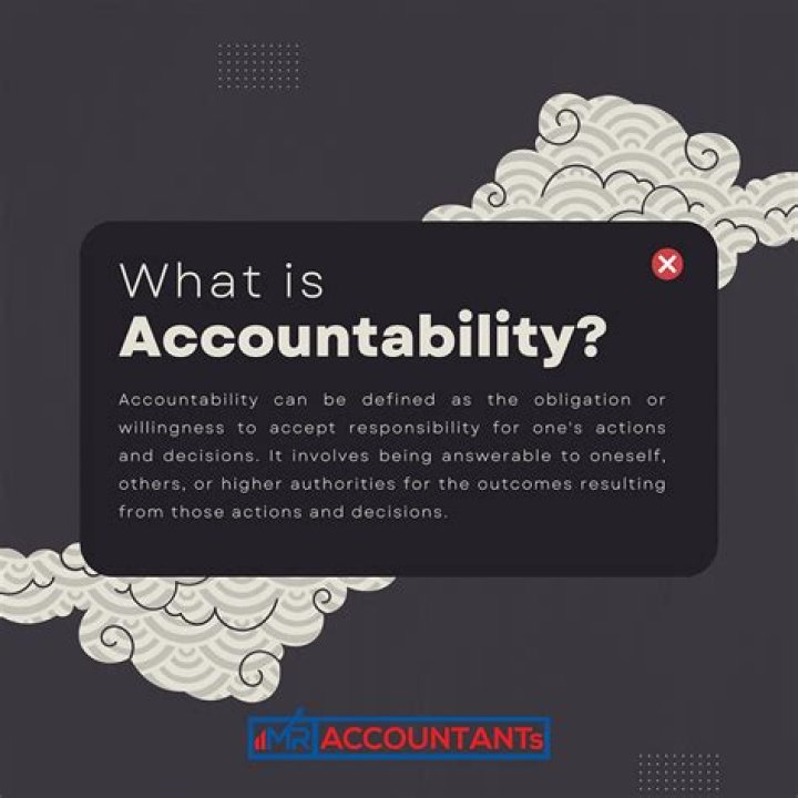 At does accountability mean?