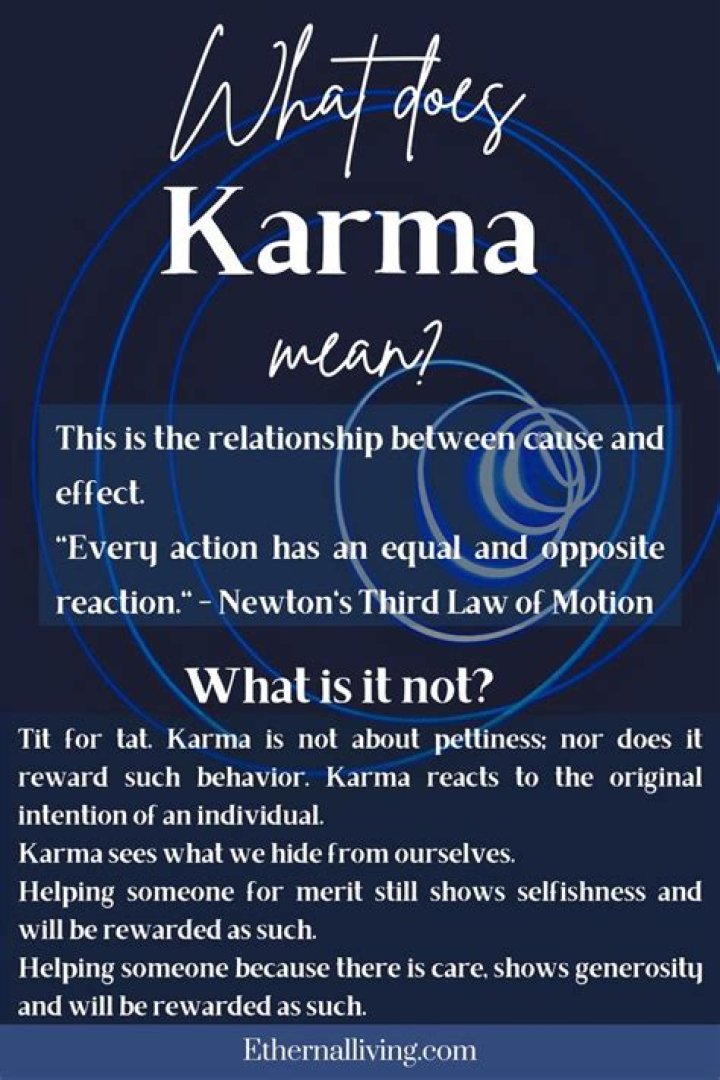 At does karma mean?