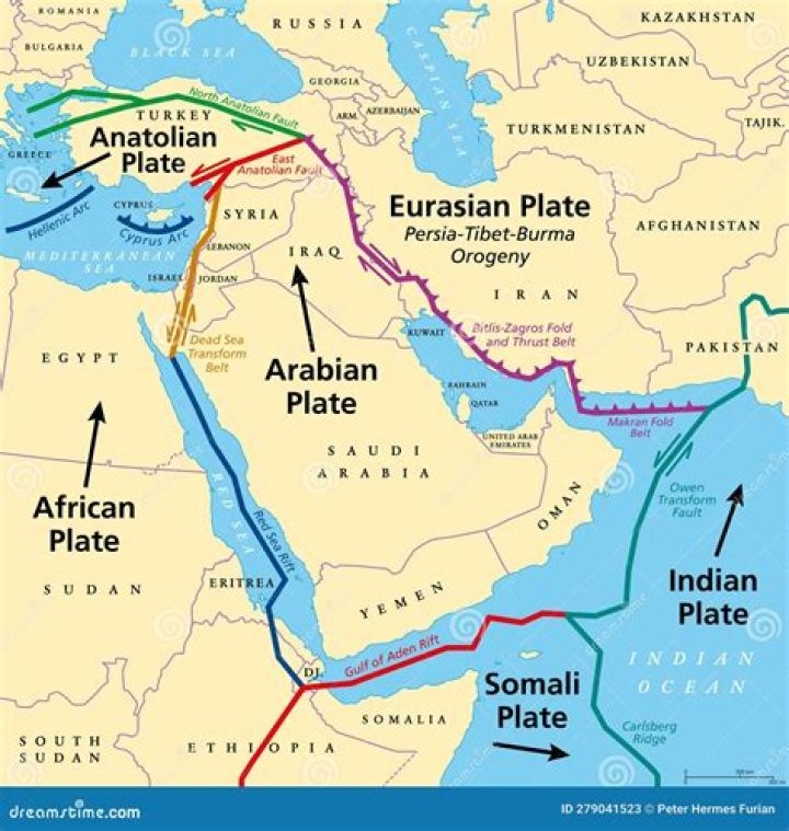 At the arabian peninsula?