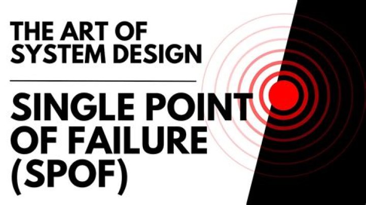 By a single point of failure?