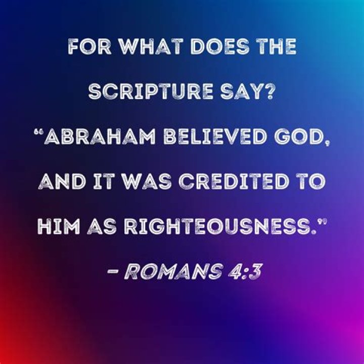 By faith abraham believed god?