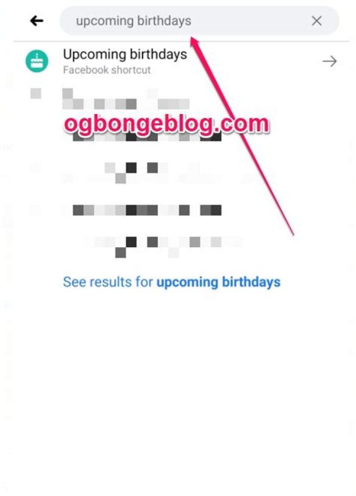 Can't see birthdays on facebook app 2021?