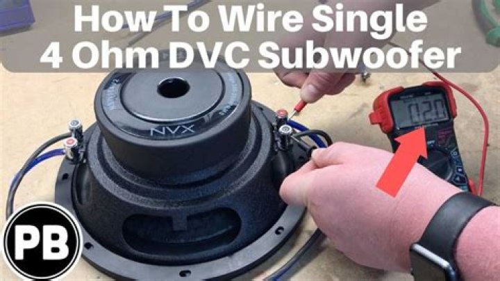 Can a 4 ohm subs to 2 ohms?