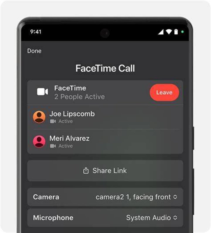 Can android users use facetime?