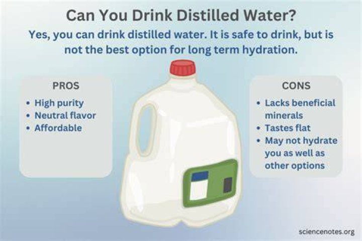 Can distilled water kill you?