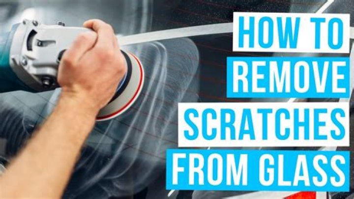 Can i get a scratch out of glass?