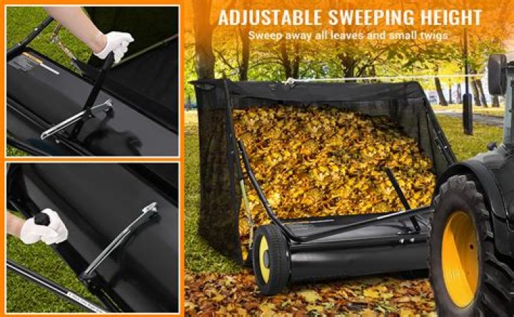 Can lawn sweepers pick up sticks?