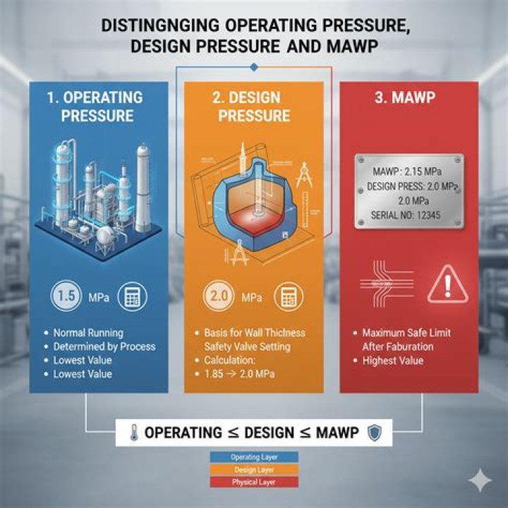 Can mawp be less than design pressure?
