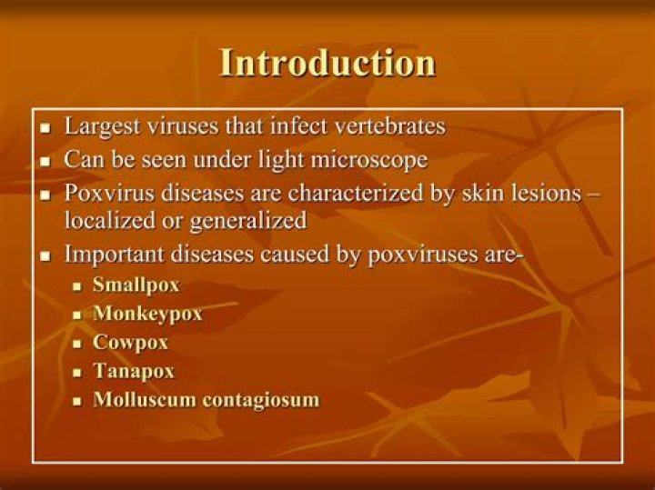 Can poxvirus be cured?