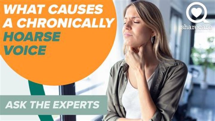 Can stress cause hoarse voice?