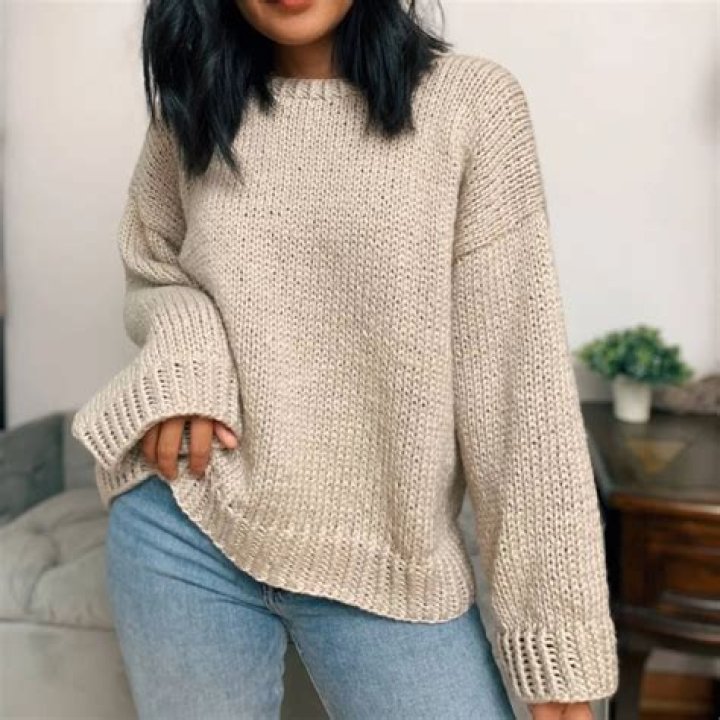 Can you sew knitted sweater?