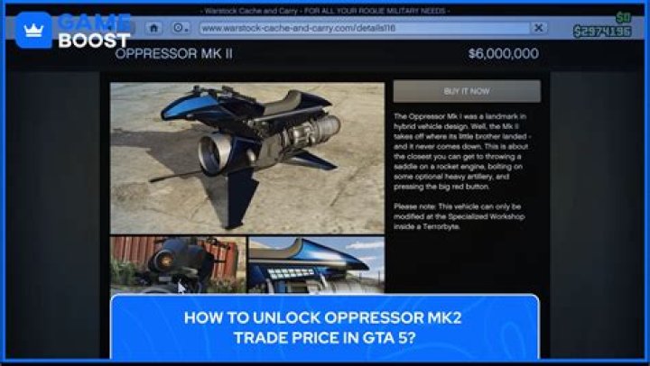 Can you store oppressor mk2 in garage?
