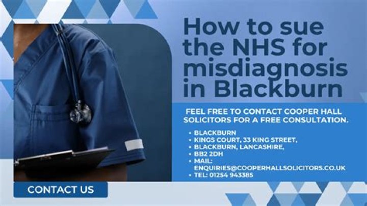 Can you sue the nhs for misdiagnosis?