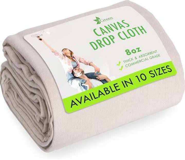 Can you wash a drop cloth?