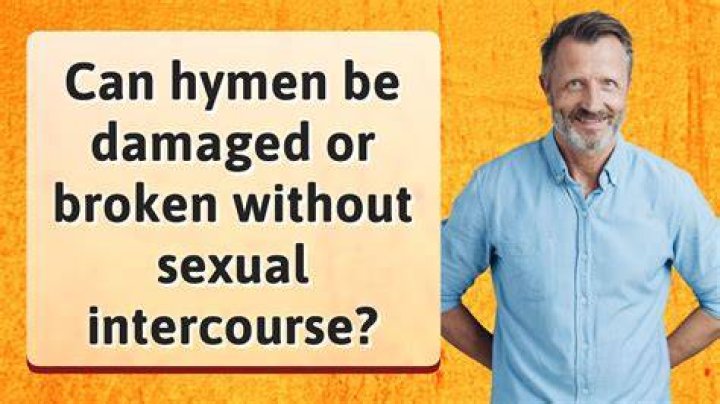 Can your hymen break by itself?