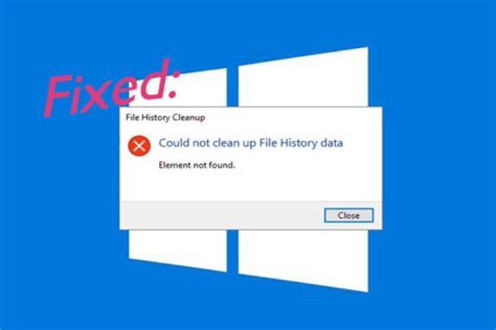 Could not cleanup file history data?