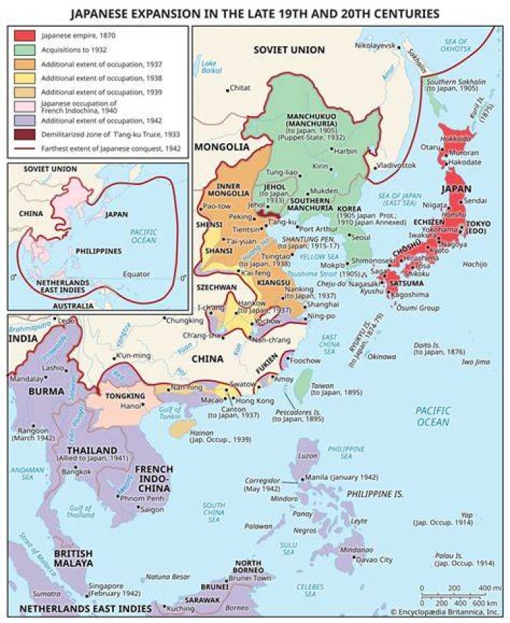 Did japan colonize china?