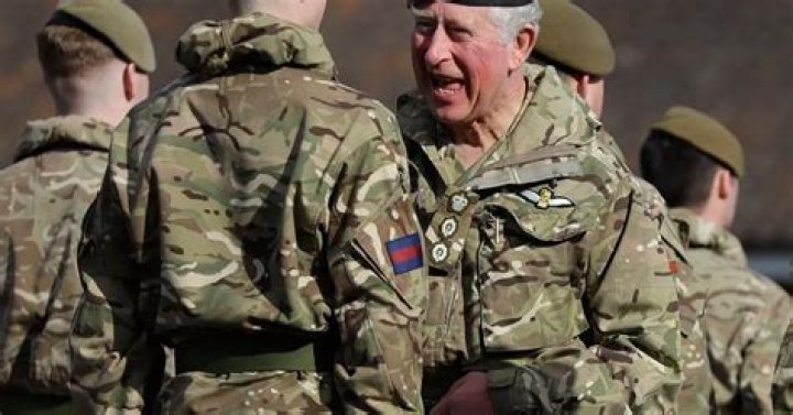 Did prince charles serve in the military?