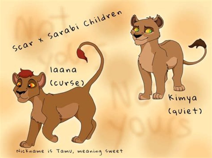 Did scar love sarabi?
