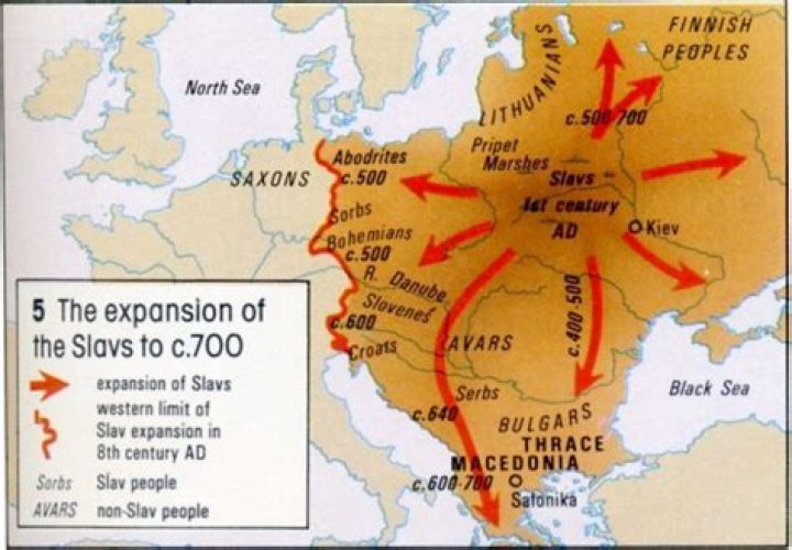 Did slavs come from asia?