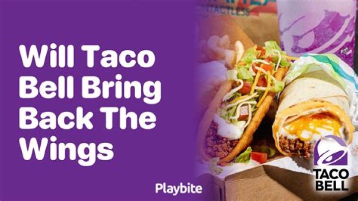 Did taco bell bring back grillers?
