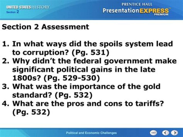 Did the spoils system lead to corruption?