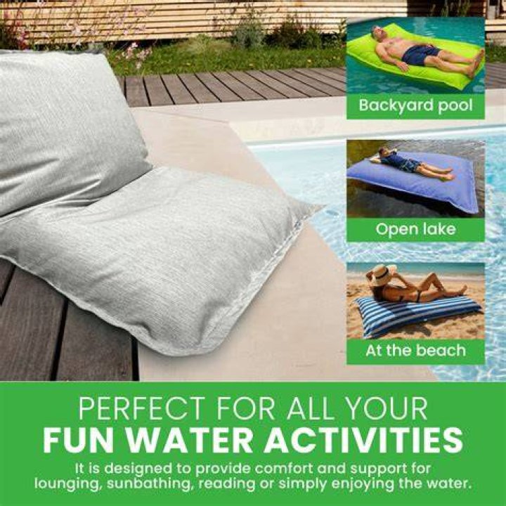 Do bean bag chairs float?