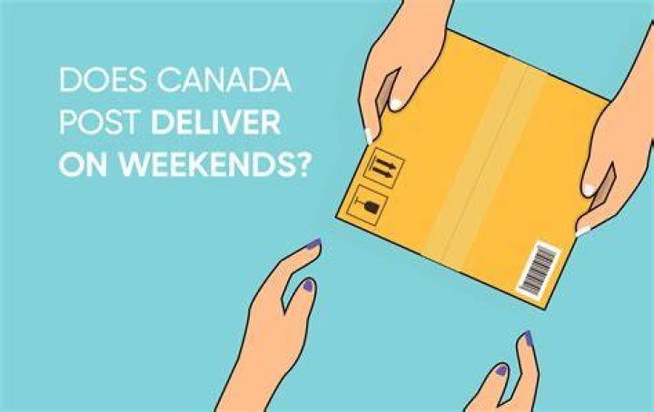 Do canada post deliver on weekends?