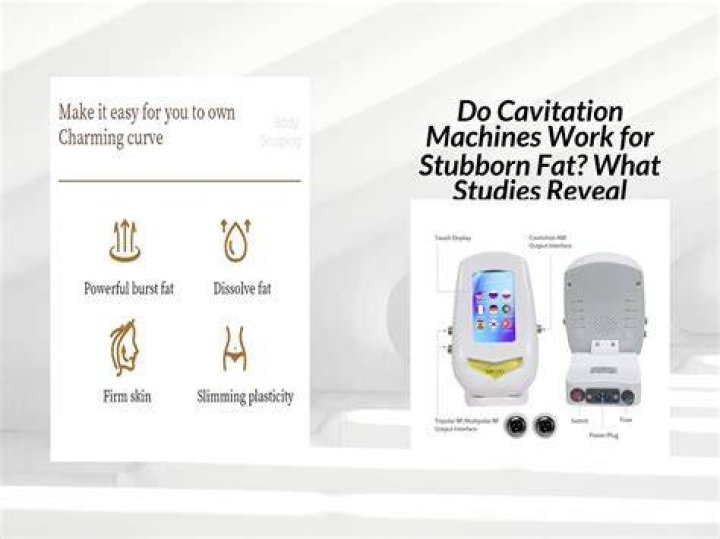 Do cavitation machines work?