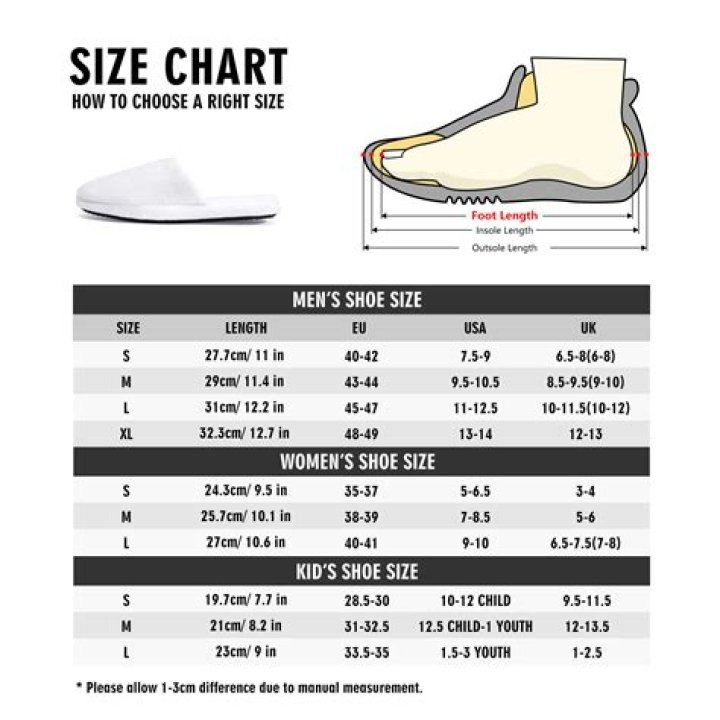 Do half sizes shoes mean?
