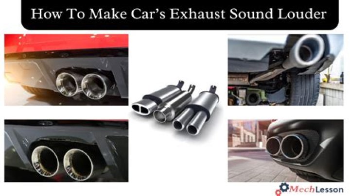 Do mufflers make your car louder?