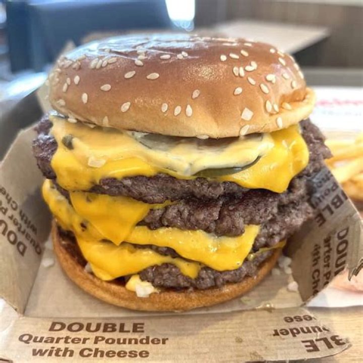 Do quarter pounder with cheese?