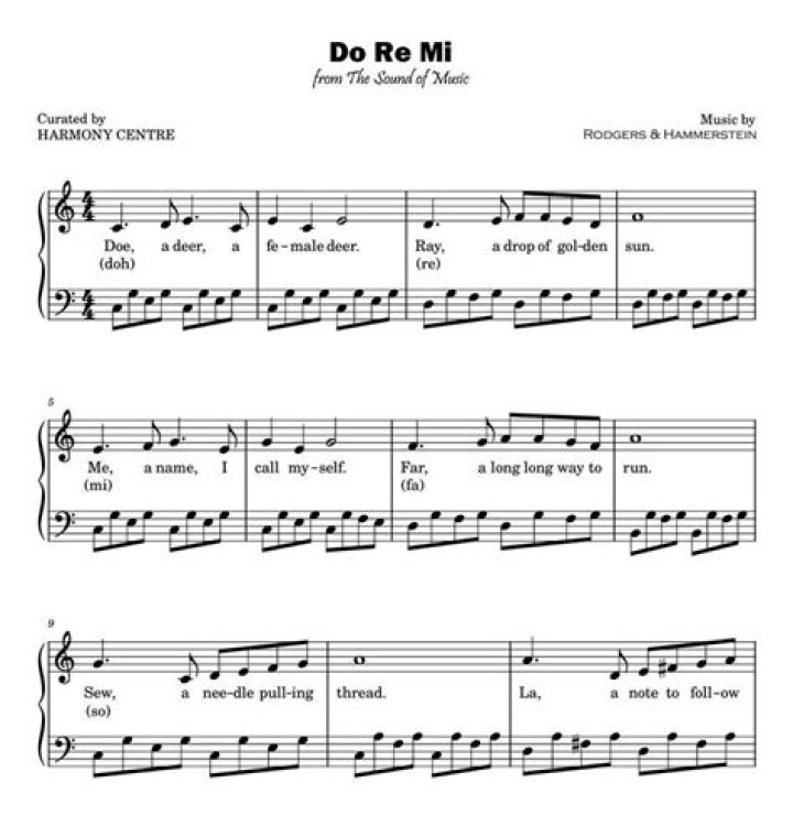 Do re mi melody?