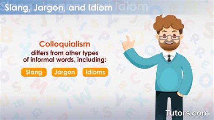 Do we use colloquial language?