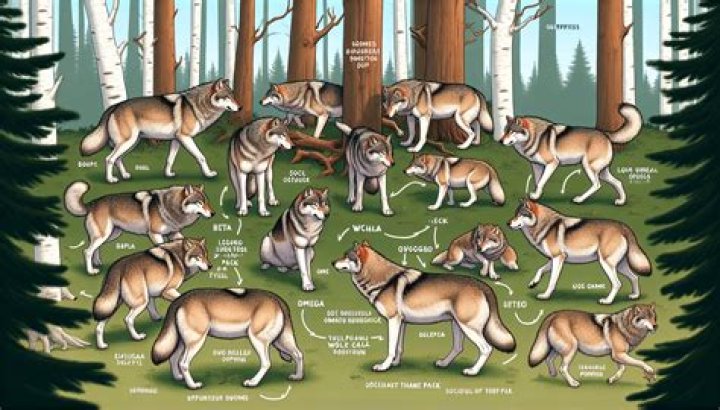 Do wolves have a hierarchy?