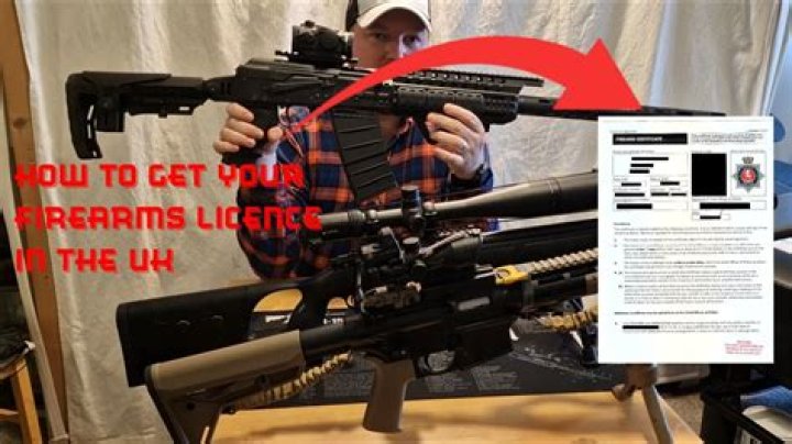 Do you need a firearms license for a crossbow?
