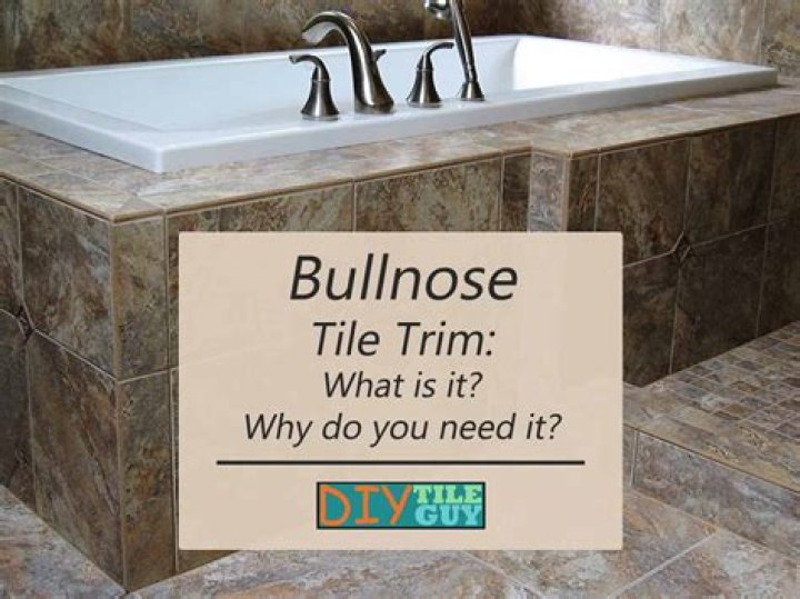 Do you need to use bullnose tile?