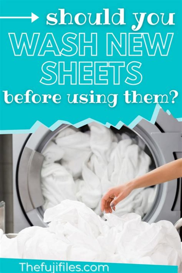 Do you wash brand new sheets?