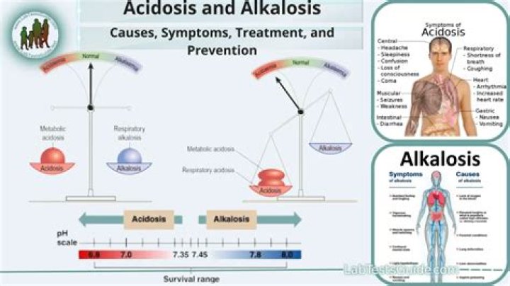 Does acidosis affect blood pressure?